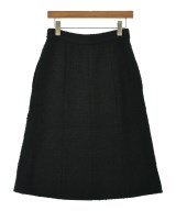 CHANEL（シャネル）ひざ丈スカート 黒 サイズ:38(S位) レディース/2200654669044