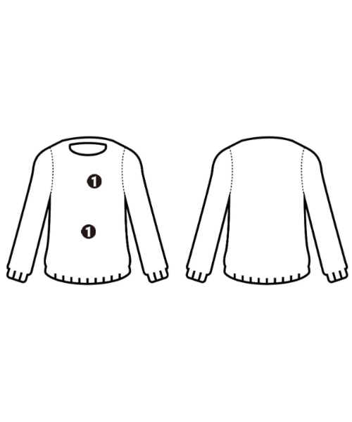 CHANEL（シャネル）カーディガン 白 サイズ:34(XL位) レディース/2200654669068