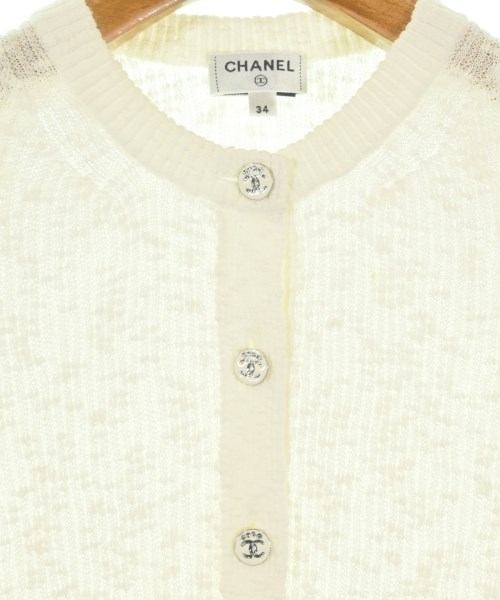 CHANEL（シャネル）カーディガン 白 サイズ:34(XL位) レディース/2200654669068