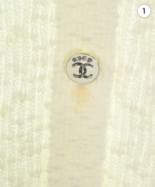 CHANEL（シャネル）カーディガン 白 サイズ:34(XL位) レディース/2200654669068