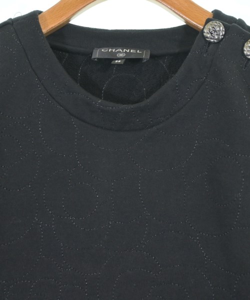 CHANEL（シャネル）スウェット 黒 サイズ:38(S位) レディース/2200658767012