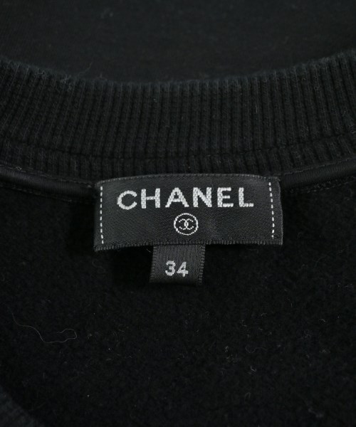 CHANEL（シャネル）スウェット 黒 サイズ:34(XXS位) レディース/2200658767067