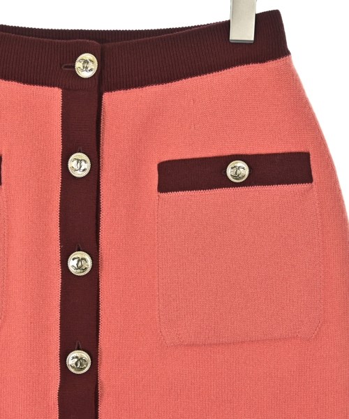 CHANEL（シャネル）ひざ丈スカート ピンク サイズ:34(XXS位) レディース/2200660325019