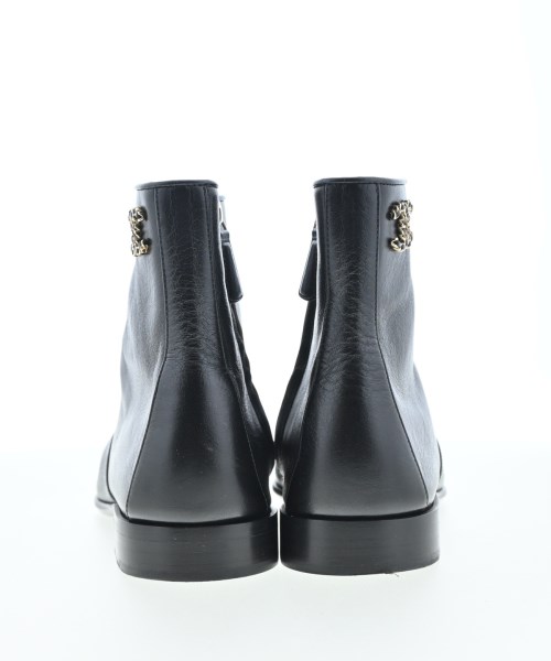 CHANEL（シャネル）ブーツ 黒 サイズ:EU37 1/2(24cm位) レディース/2200661060049