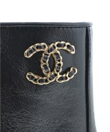 CHANEL（シャネル）ブーツ 黒 サイズ:EU37 1/2(24cm位) レディース/2200661060049
