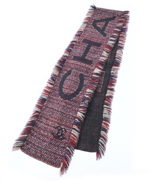 CHANEL（シャネル）マフラー 赤 サイズ:- レディース/2200661135167