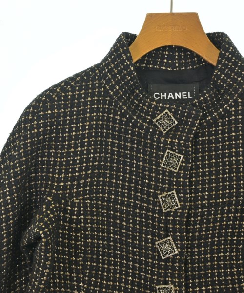 CHANEL（シャネル）ノーカラージャケット 黒 サイズ:34(XXS位) レディース/2200661265079