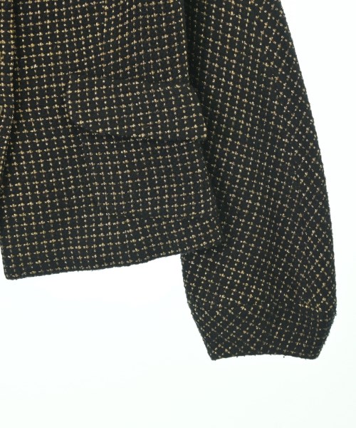 CHANEL（シャネル）ノーカラージャケット 黒 サイズ:34(XXS位) レディース/2200661265079