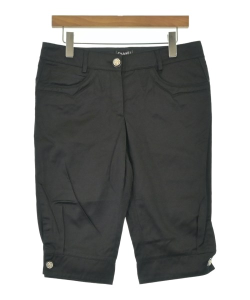 CHANEL(シャネル)クロップドパンツ 黒 サイズ:38(S位)/2200661510490