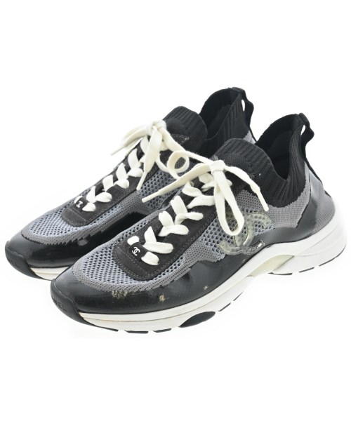 CHANEL(シャネル)スニーカー 青 サイズ:EU39(25.5cm位)/2200661406083