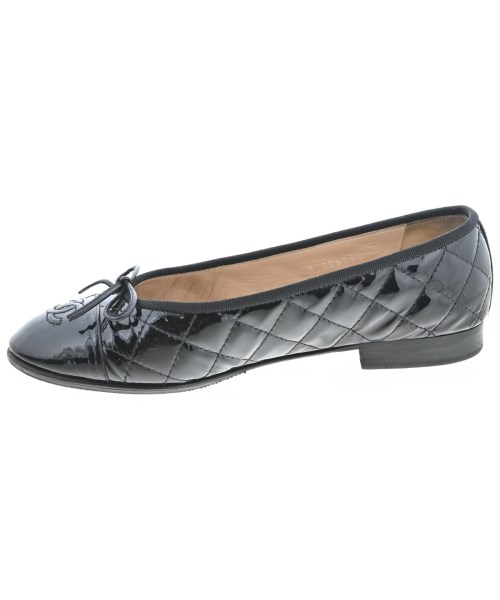 CHANEL（シャネル）バレエシューズ/オペラシューズ 黒 サイズ:EU38(24.5cm位) レディース/2200710811141