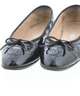 CHANEL（シャネル）バレエシューズ/オペラシューズ 黒 サイズ:EU38(24.5cm位) レディース/2200710811141