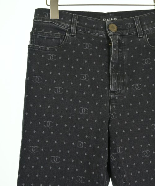 CHANEL（シャネル）デニムパンツ 黒 サイズ:36(XS位) レディース/2200710811158