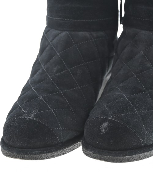 CHANEL（シャネル）ブーツ 黒 サイズ:EU38(24.5cm位) レディース/2200710811400