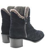 CHANEL（シャネル）ブーツ 黒 サイズ:EU38(24.5cm位) レディース/2200710811400