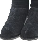 CHANEL（シャネル）ブーツ 黒 サイズ:EU38(24.5cm位) レディース/2200710811400