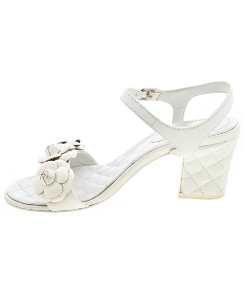 CHANEL（シャネル）サンダル 白 サイズ:EU36 1/2(23cm位) レディース/2200710542021