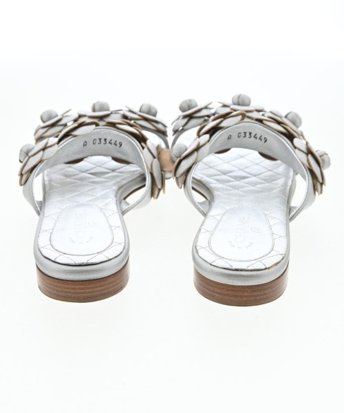CHANEL（シャネル）サンダル シルバー サイズ:36 1/2(23cm位) レディース/2200710542038