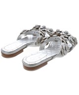 CHANEL（シャネル）サンダル シルバー サイズ:36 1/2(23cm位) レディース/2200710542038