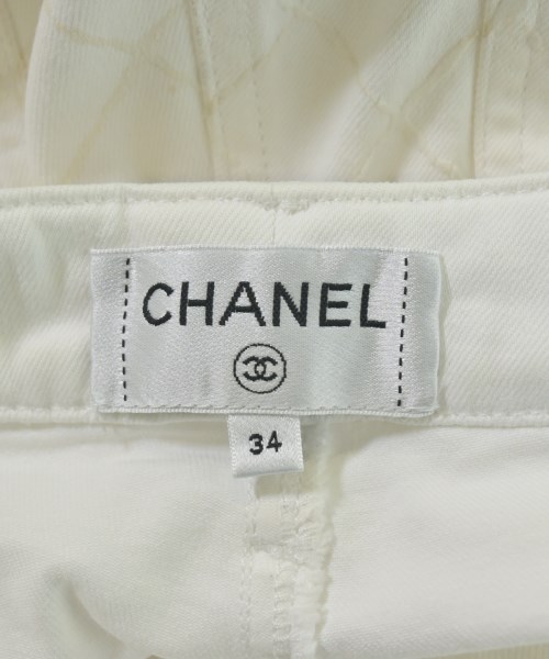 CHANEL（シャネル）デニムパンツ 白 サイズ:34(XXS位) レディース/2200711688018