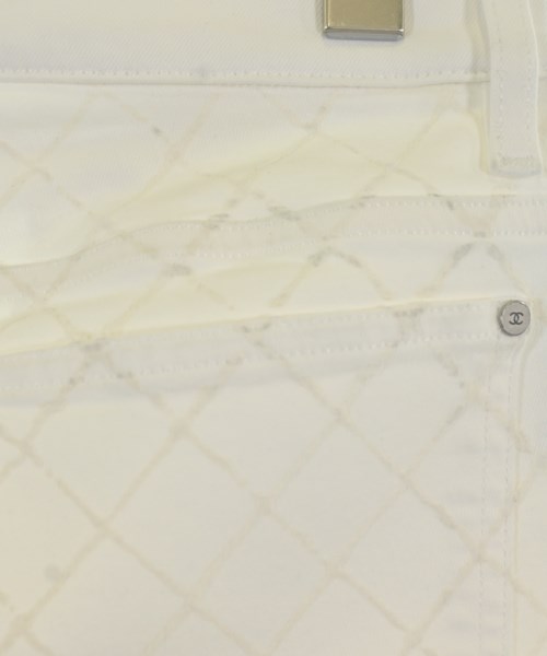 CHANEL（シャネル）デニムパンツ 白 サイズ:34(XXS位) レディース/2200711688018