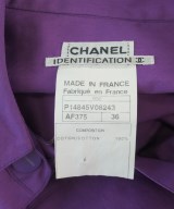 CHANEL（シャネル）カジュアルシャツ 紫 サイズ:36(XS位) レディース/2200708782606