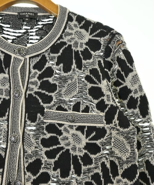 CHANEL（シャネル）カーディガン 黒 サイズ:34(XXS位) レディース/2200708782804