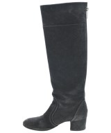 CHANEL（シャネル）ブーツ 黒 サイズ:EU38(24.5cm位) レディース/2200712034029