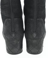 CHANEL（シャネル）ブーツ 黒 サイズ:EU38(24.5cm位) レディース/2200712034029