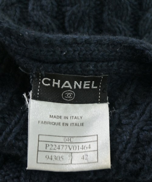 CHANEL（シャネル）カーディガン 紺 サイズ:42(M位) レディース/2200713228168