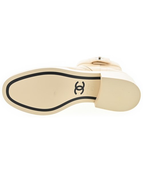 CHANEL（シャネル）ブーツ 白 サイズ:EU37(23.5cm位) レディース/2200713610079