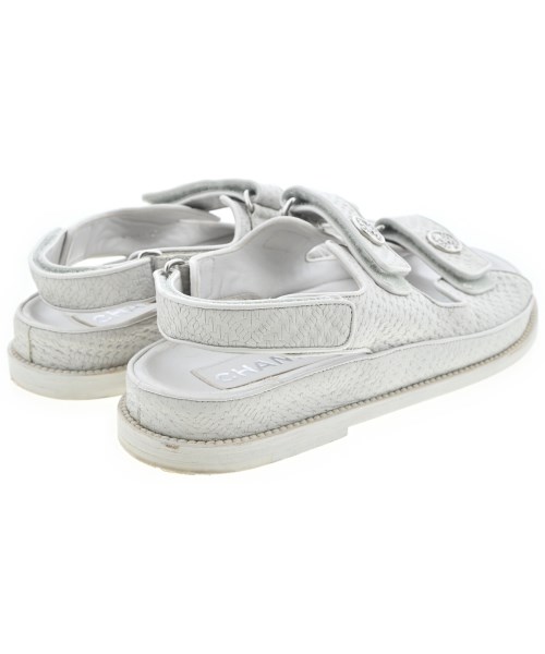 CHANEL（シャネル）サンダル 白 サイズ:EU39(25.5cm位) レディース/2200713665048