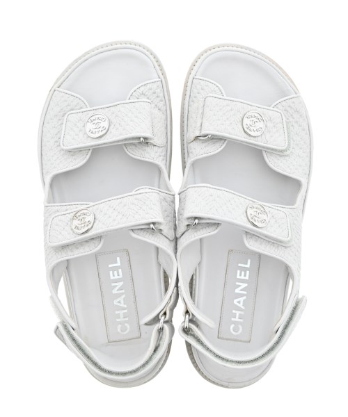 CHANEL（シャネル）サンダル 白 サイズ:EU39(25.5cm位) レディース/2200713665048