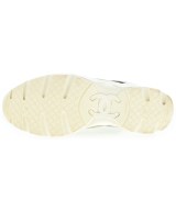 CHANEL（シャネル）スニーカー カーキ サイズ:39(26cm位) レディース/2200713665055