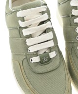CHANEL（シャネル）スニーカー カーキ サイズ:39(26cm位) レディース/2200713665055