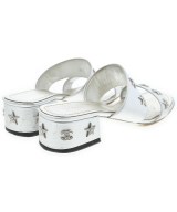 CHANEL（シャネル）サンダル シルバー サイズ:EU38(24.5cm位) レディース/2200713665062