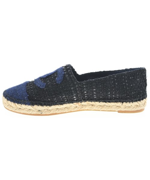 CHANEL（シャネル）エスパドリーユ 黒 サイズ:EU39(25.5cm位) レディース/2200713665109