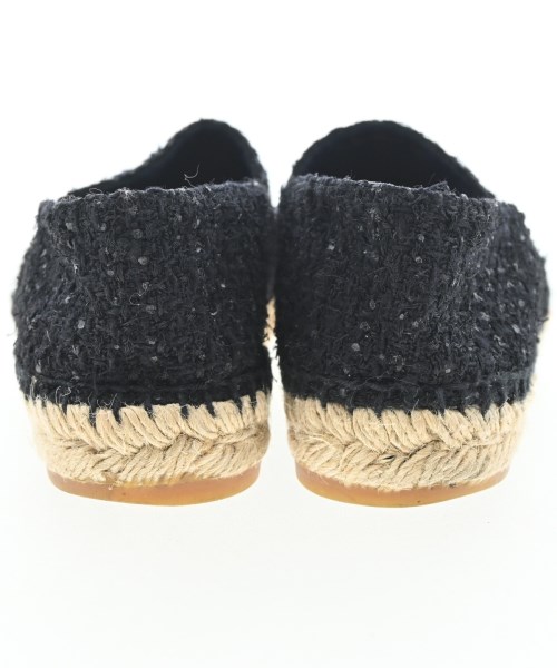 CHANEL（シャネル）エスパドリーユ 黒 サイズ:EU39(25.5cm位) レディース/2200713665109