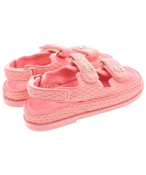 CHANEL（シャネル）サンダル ピンク サイズ:EU35 1/2(22cm位) レディース/2200714455075