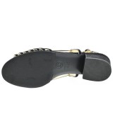CHANEL（シャネル）サンダル 黒 サイズ:EU35 1/2(22cm位) レディース/2200714086132