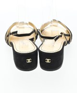 CHANEL（シャネル）サンダル 黒 サイズ:EU35 1/2(22cm位) レディース/2200714086132