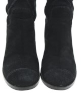 CHANEL（シャネル）ブーツ 黒 サイズ:EU34 1/2(21cm位) レディース/2200714636030