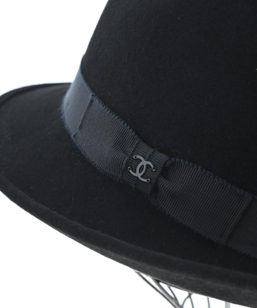 CHANEL（シャネル）ハット 黒 サイズ:M レディース/2200715269015