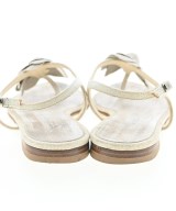 CHANEL（シャネル）サンダル グレー サイズ:EU38(24.5cm位) レディース/2200715269022