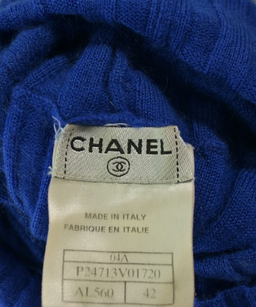 CHANEL（シャネル）ニット・セーター 青 サイズ:42(XXS位) レディース/2200715112885