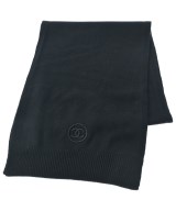 CHANEL（シャネル）マフラー 黒 サイズ:- レディース/2200716080121