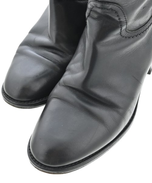 CHANEL（シャネル）ブーツ 黒 サイズ:EU36(22.5cm位) レディース/2200716085058