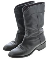 CHANEL（シャネル）ブーツ 黒 サイズ:EU36(22.5cm位) レディース/2200716085058