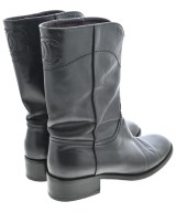 CHANEL（シャネル）ブーツ 黒 サイズ:EU36(22.5cm位) レディース/2200716085058