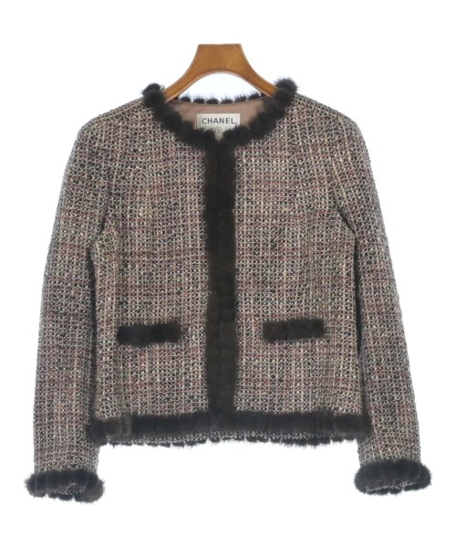 CHANEL(シャネル)のノーカラージャケット サイズ:42(M位) 224,700円